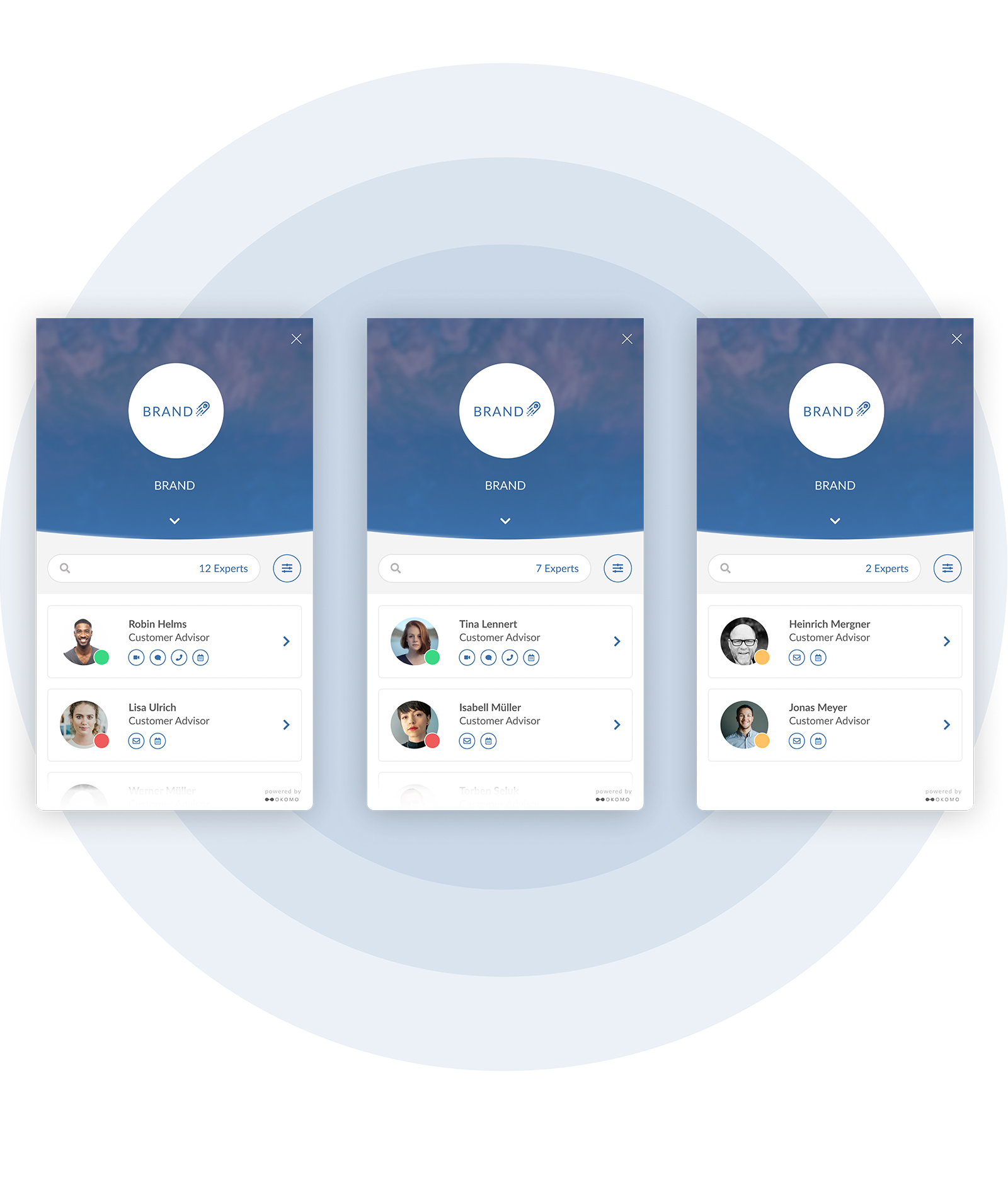 OKOMO Directory with interactive Member/Partner-directories und Company directories OKOMO Directory with interactive Member/Partner-directories und Company directories