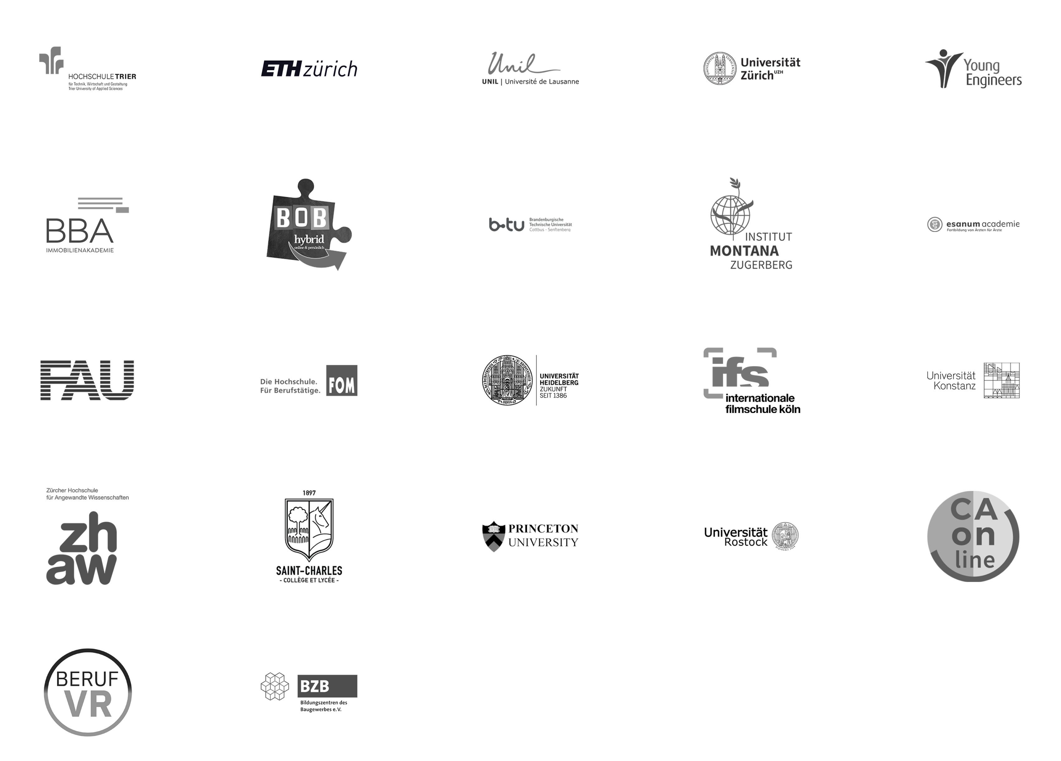 Bildungsbranche Logos