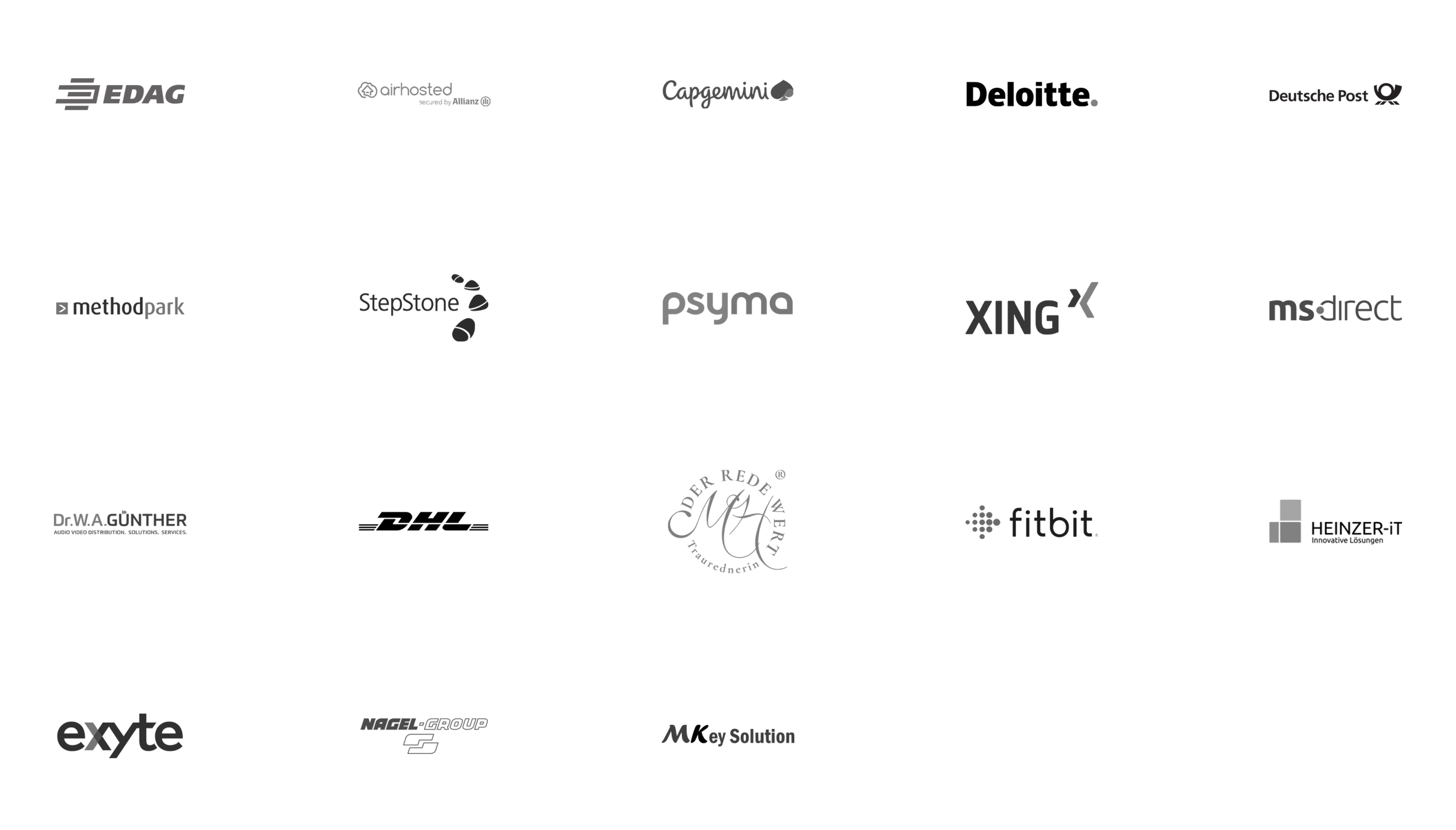 Dienstleistungsbranche & Organisationsbranche Logos