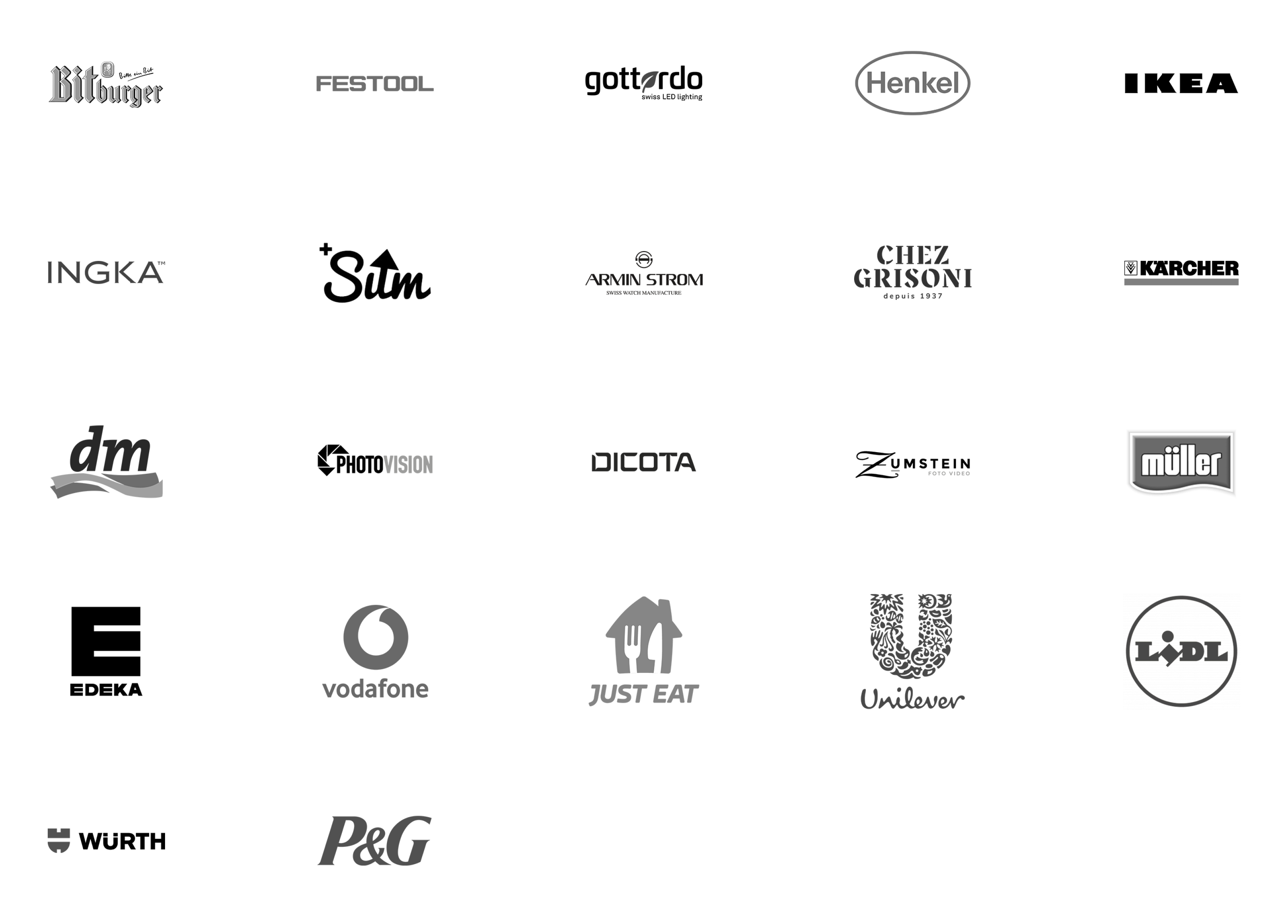 Händlerbranche Logos